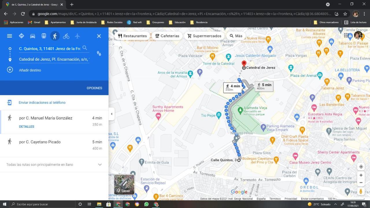 Апартаменти Kiana Loft, La Casa Del Parral Херес-де-ла-Фронтера Екстер'єр фото